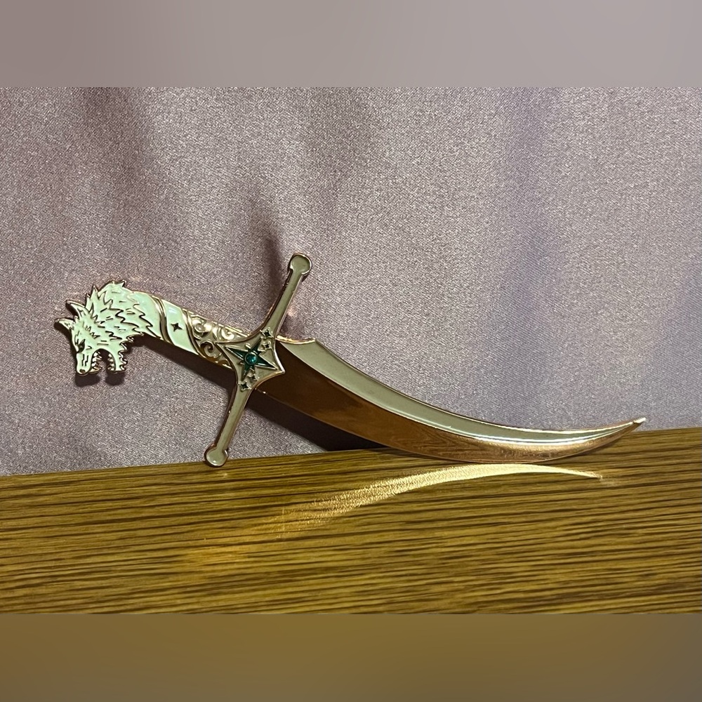 Fairyloot For She is Wrath Letter Opener NWT